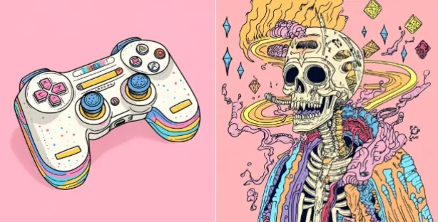 波普艺术与超现实主义视觉风MJ风格种子（sref代码分享）